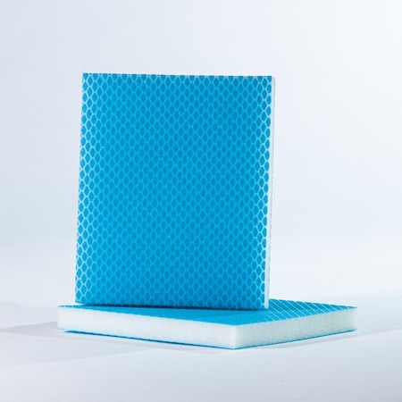 Uneeda EKADIAMOND No Shed Sanding Sponge 1 / 2 inch Grit No 180 (400-600 Grit Scratch) Blue, PK10 P-106125